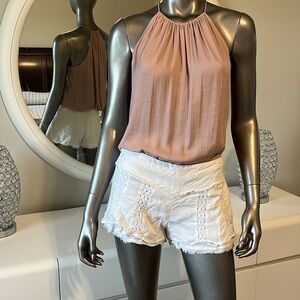 Vanilla Star White Shorts Size Small